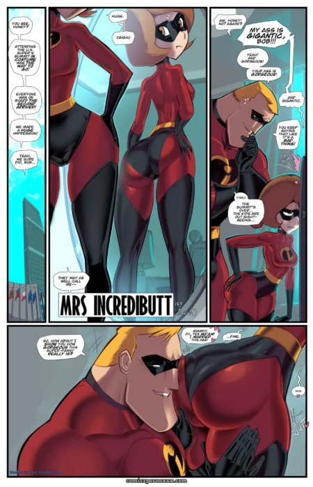 Mrs Incredibutt – Fred Perry
