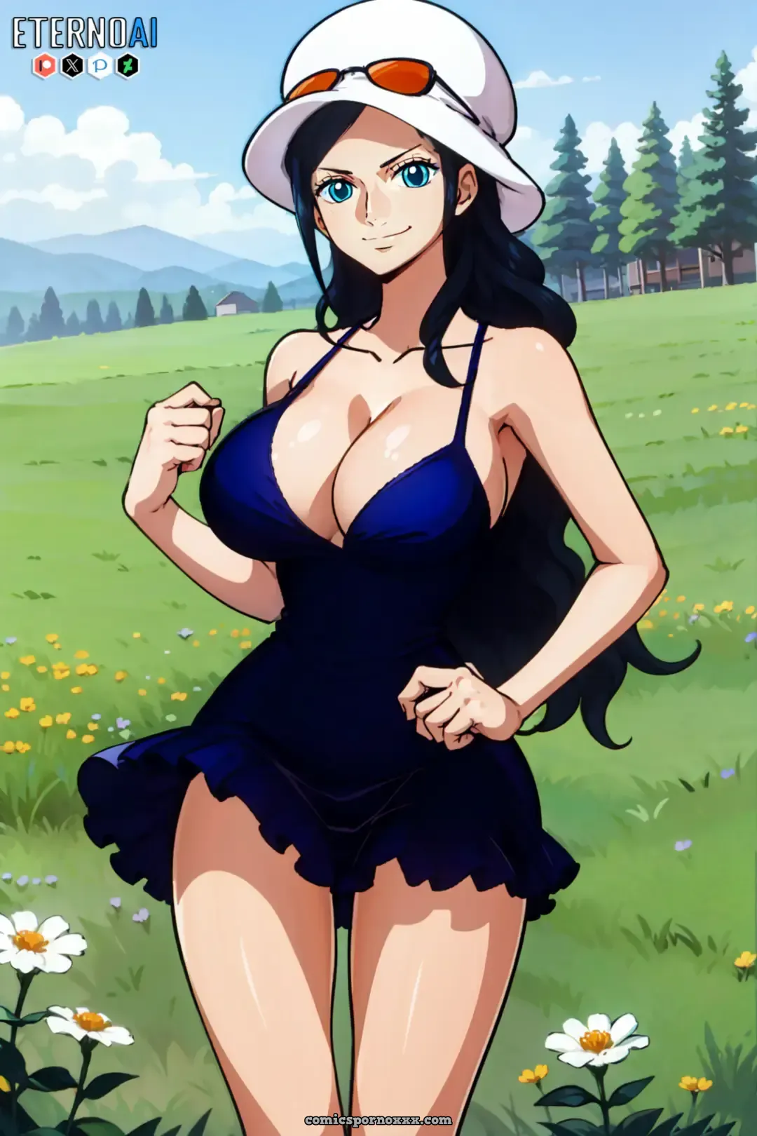 Nico Robin Dressrosa Explicit Adult Art Collection