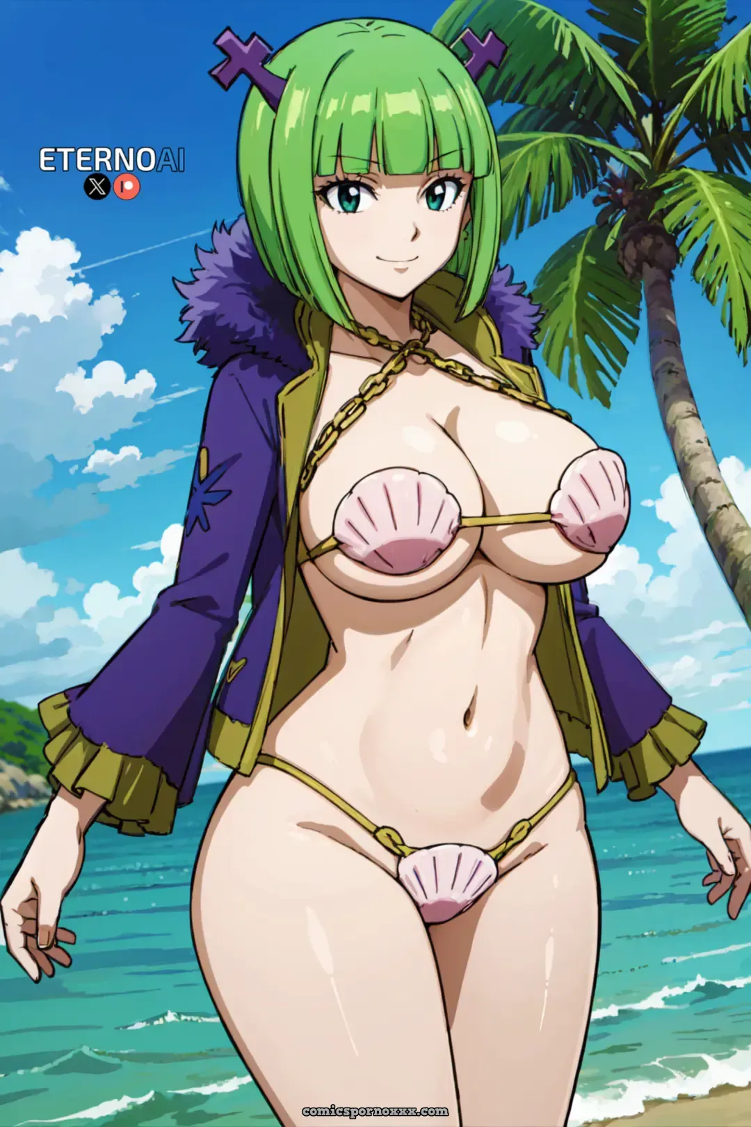 Brandish Shell Bikini Hentai Pics