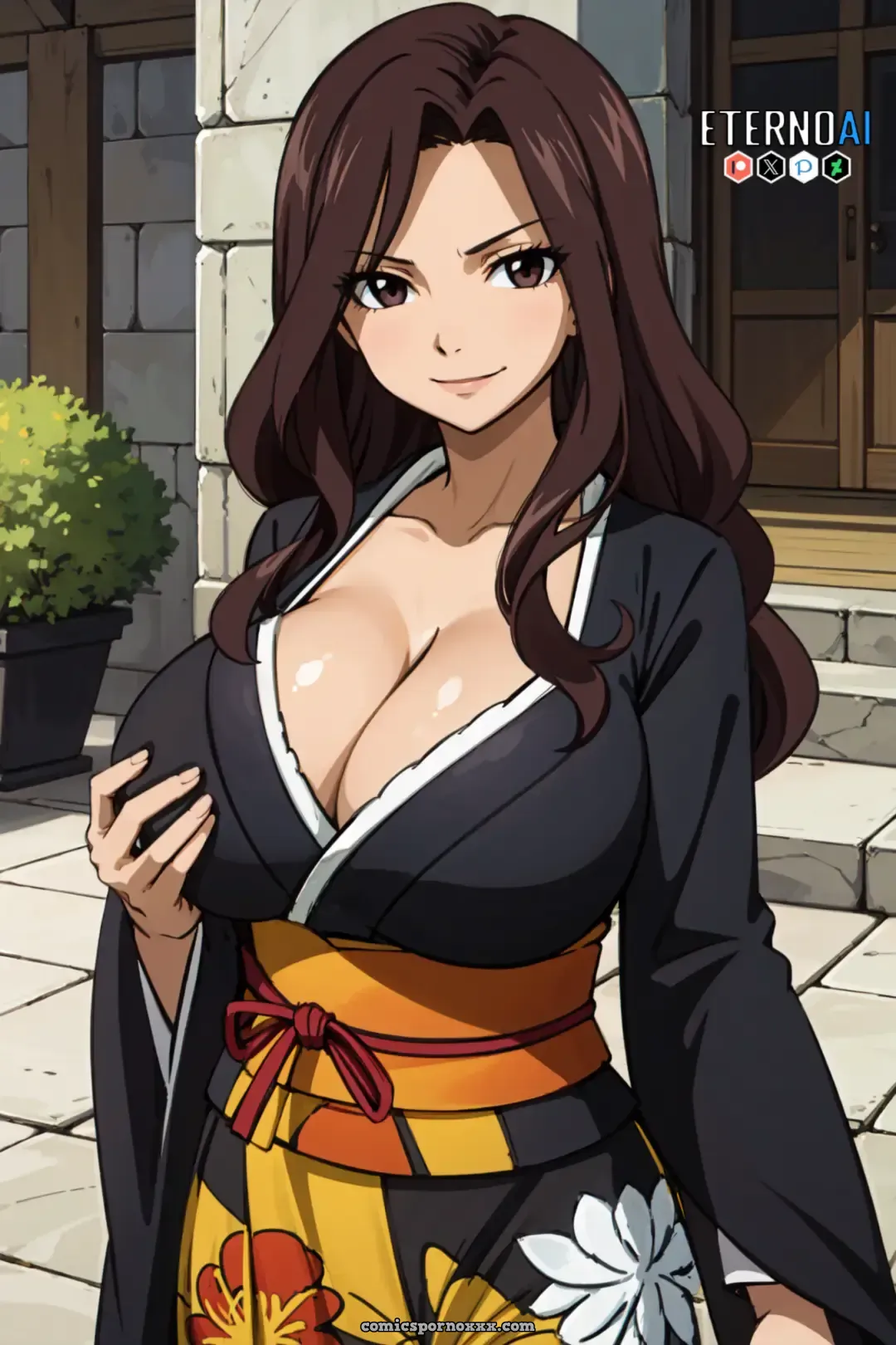 Cana Kimono Hentai Porn Images