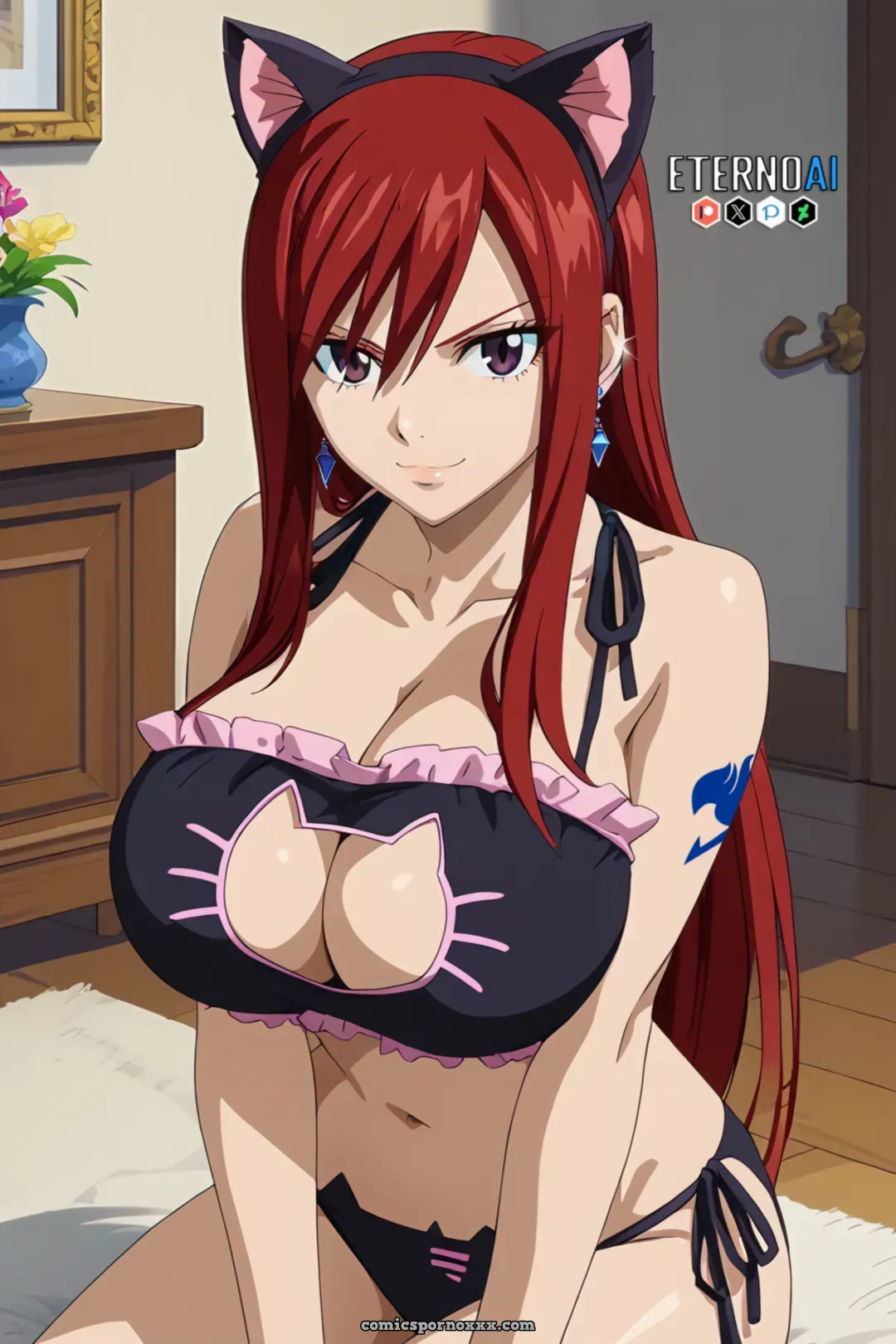 Erza Hentai Cat Girl Porn Gallery