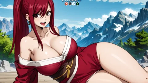 Erza Kimono Hentai Pics