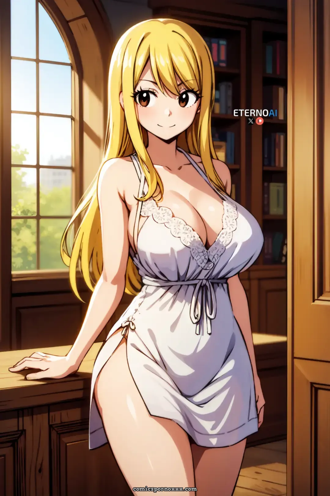 Lucy Nightgown Hentai Gallery: Explicit Adult Art
