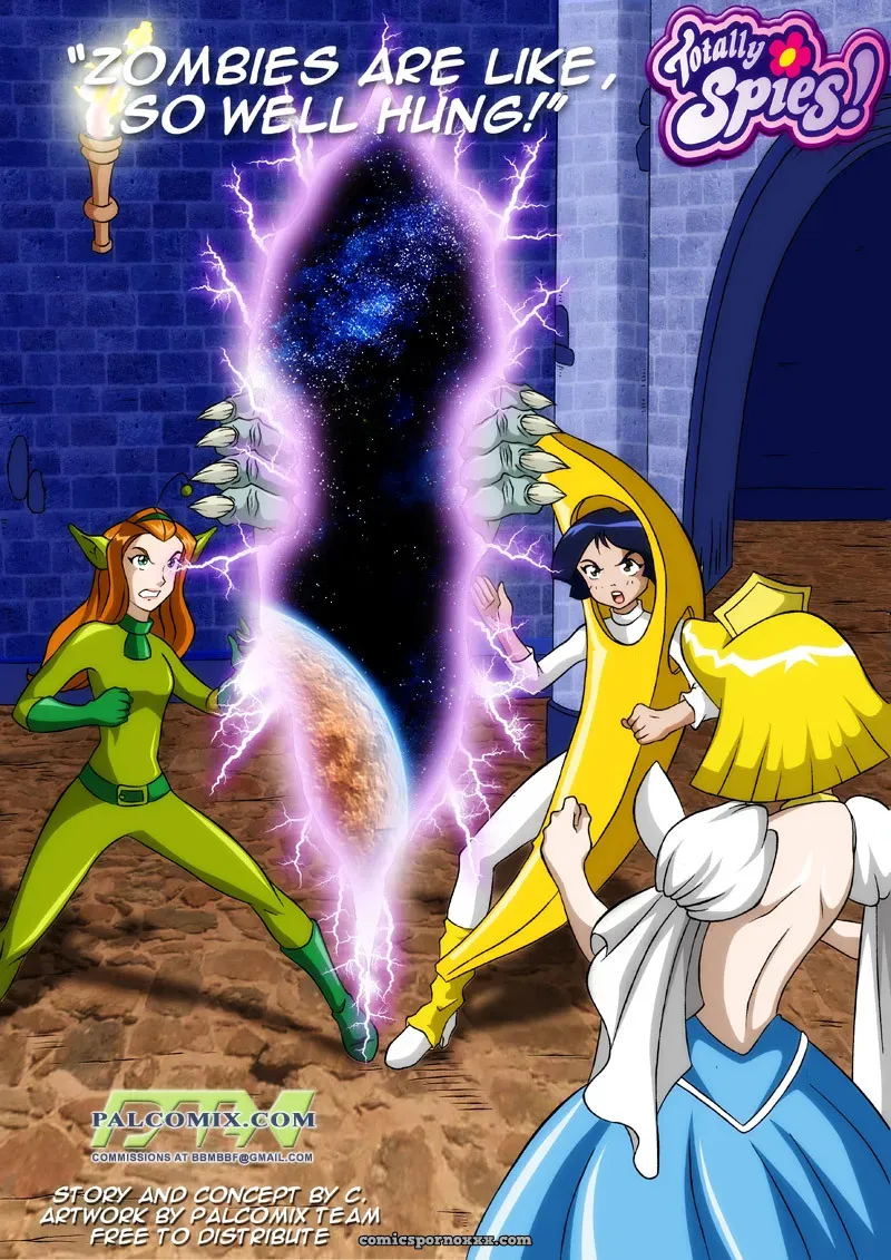 Zombies Are Like, So Well Hung! (Palcomix)