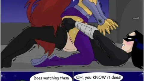 Spying (Teen Titans XXX)