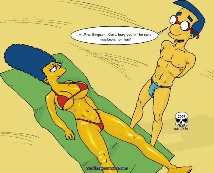 Beach Fun (Simpsons XXX)
