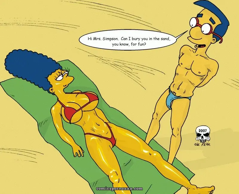 Beach Fun (Simpsons XXX)
