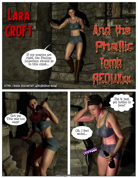 Lara Croft & The Phallic Tomb Reduxxx (Tom Rider)