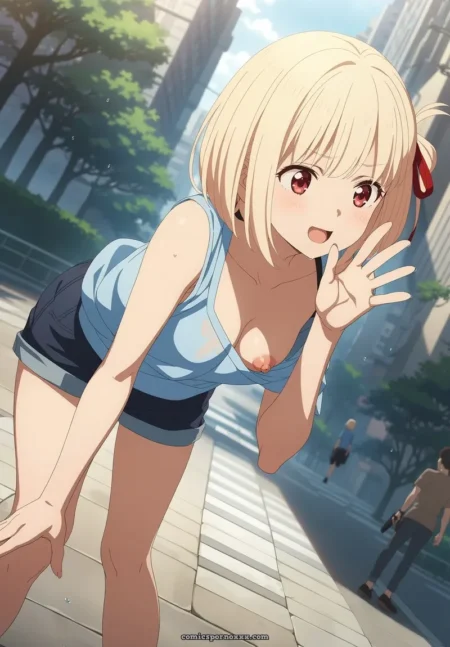 Chisato Nishikigi Braless Chisato Nishikigi Braless