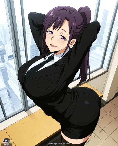 Sung Jinah Dressed as a Sexy Executive