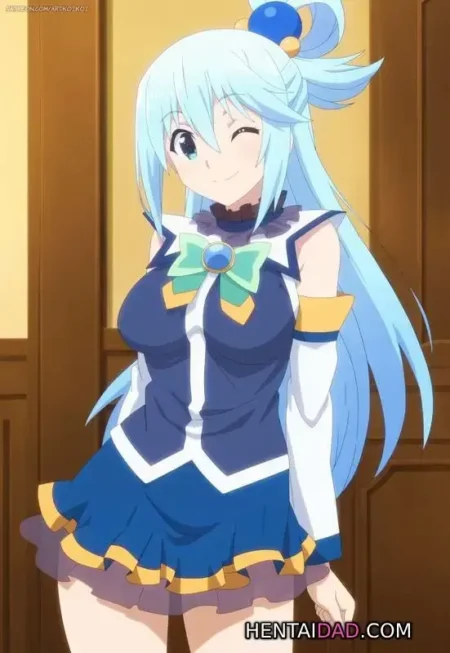 Aqua's Seductive Slumber: Konosuba's Erotic Encounter