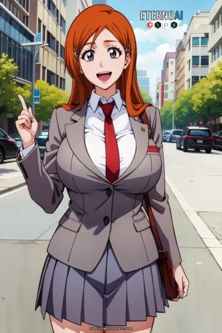 Orihime Schoolgirl Naked Porn Images