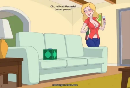 Beth And Mr Meeseeks
