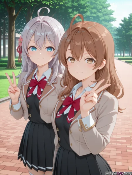 Alya x Masha Kujou Yuri