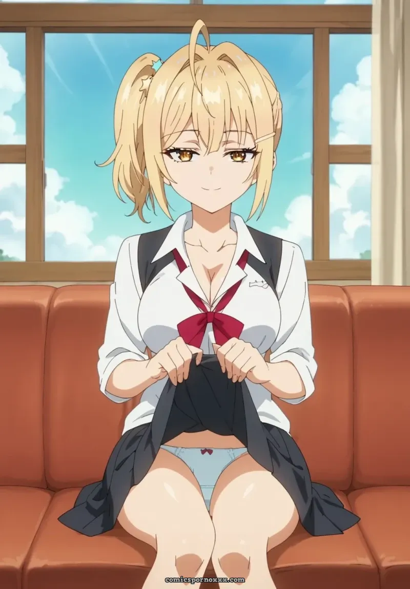 Nonoa Miyamae Hentai: The Busty Blonde With a Secret