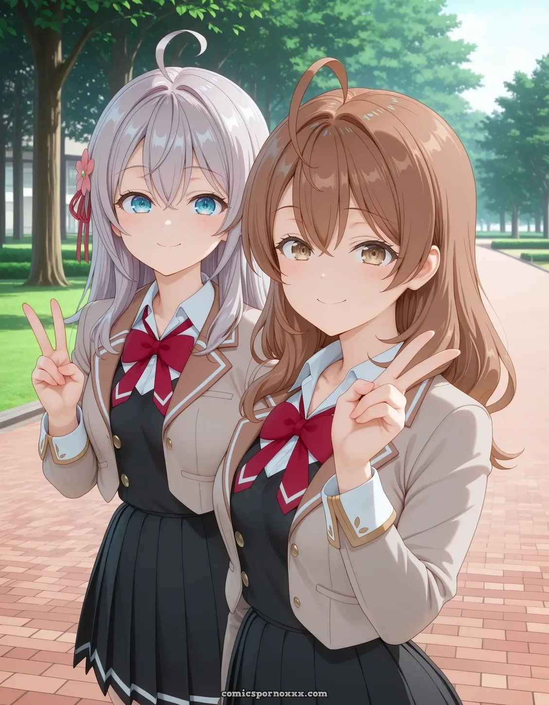 Alya x Masha Kujou Yuri