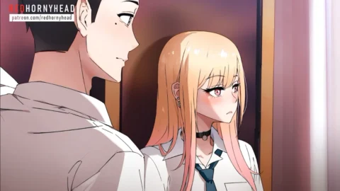 Marin Kitagawa from Sono Bisque Doll Fucked Hard Against the Wall by RedHornyHead